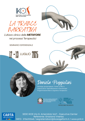 Seminario Esperienziale: La Trance Narrativa – L
